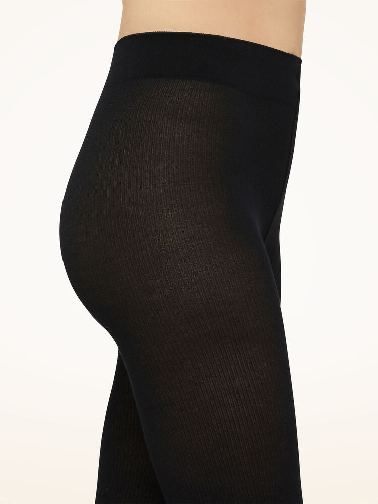Cotton Rib Tights