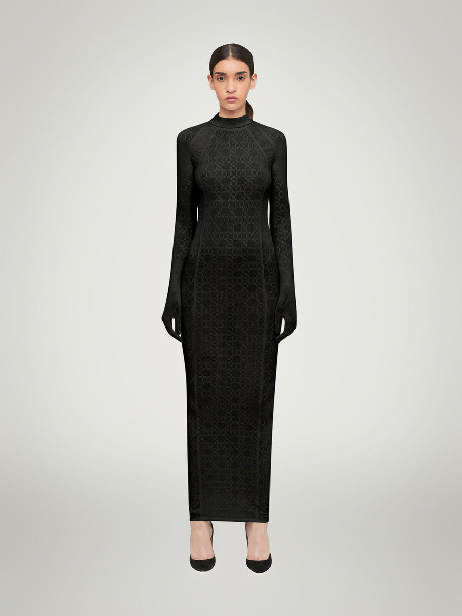 Intricate Pattern Sheer Dress Wolford Sydney