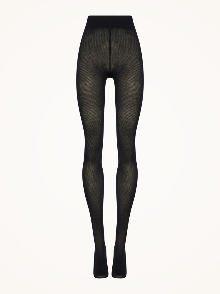Cotton Rib Tights