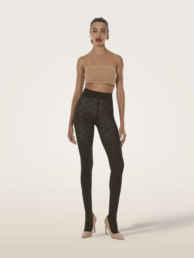 Daisy Cotton Tights