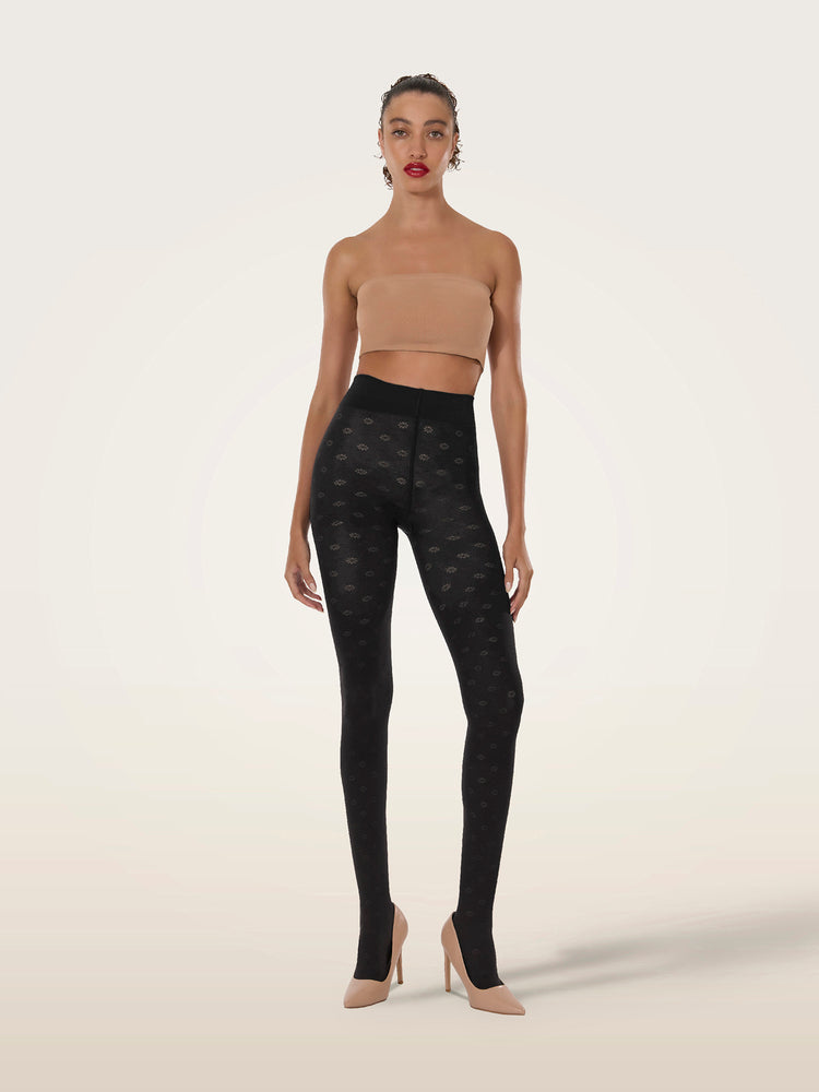 Daisy Cotton Tights