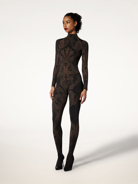 ETRO Metallic Jacquard Tights