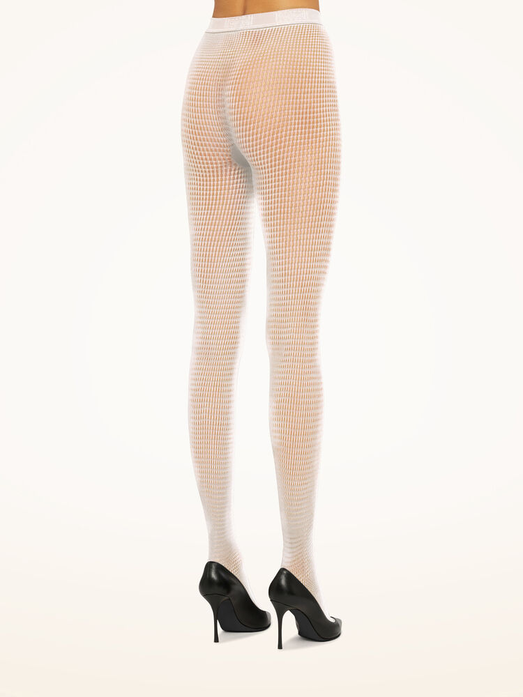 Grid Net Tights