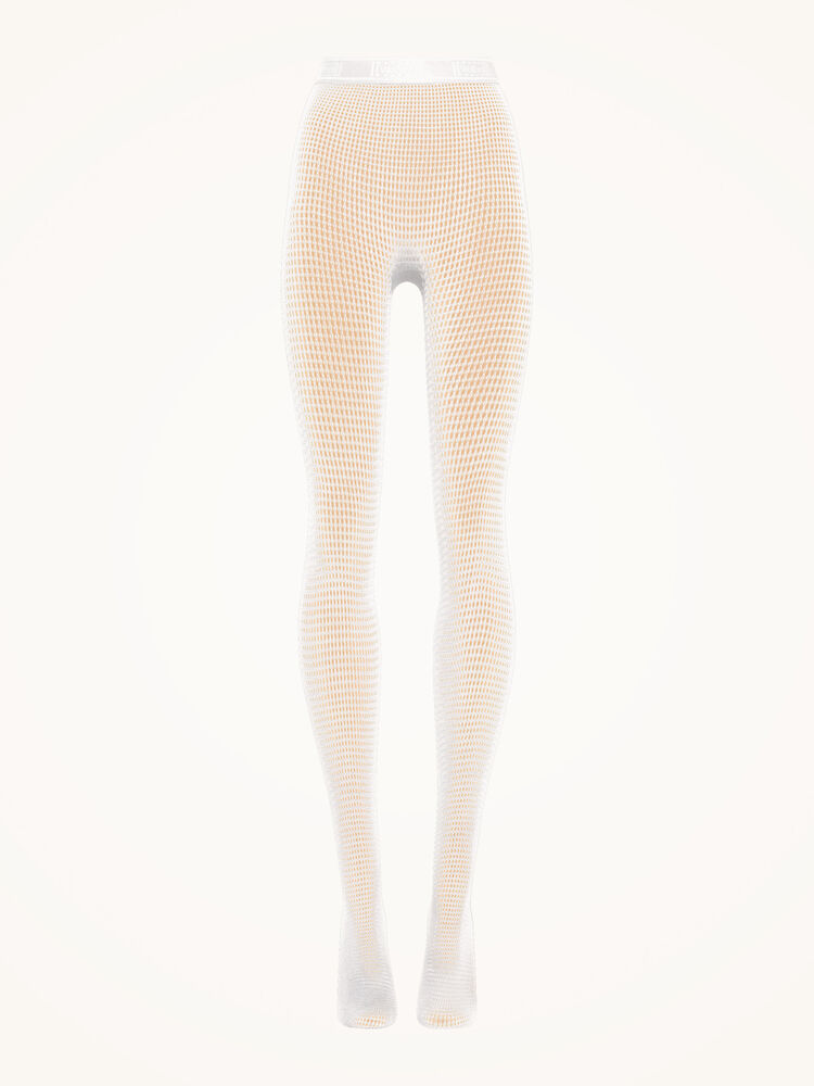 Grid Net Tights