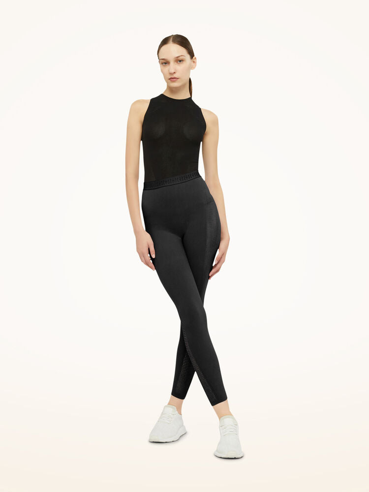 Grid Net Leggings