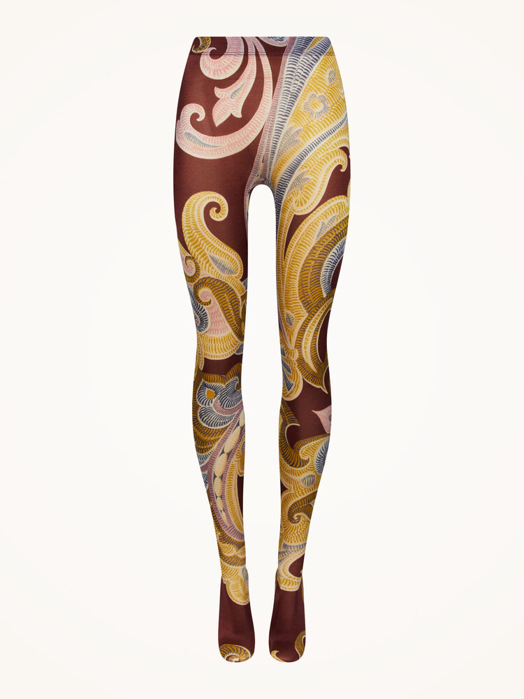 ETRO Paisley Baroque Tights – Wolford Sydney Boutique