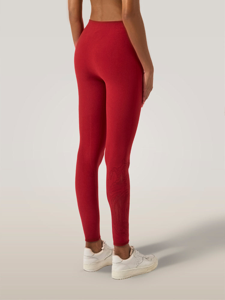 Rose Net Leggings