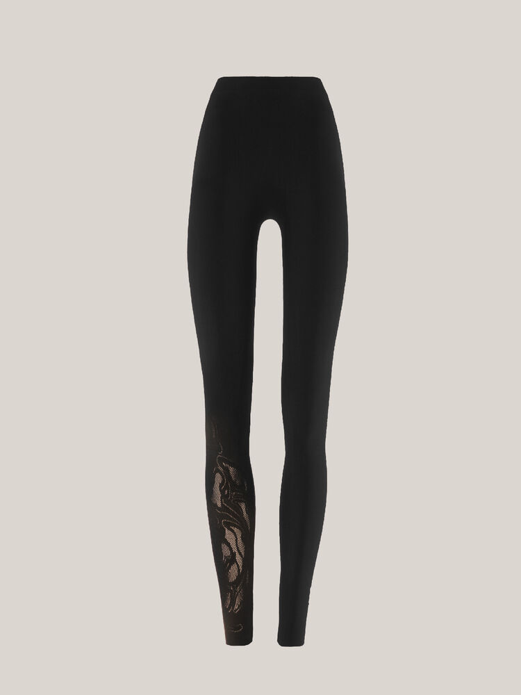 Rose Net Leggings