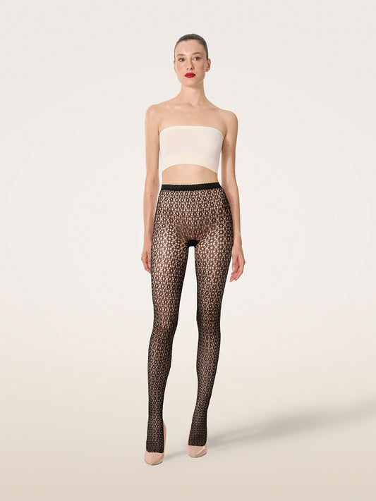 Daisy Net Tights