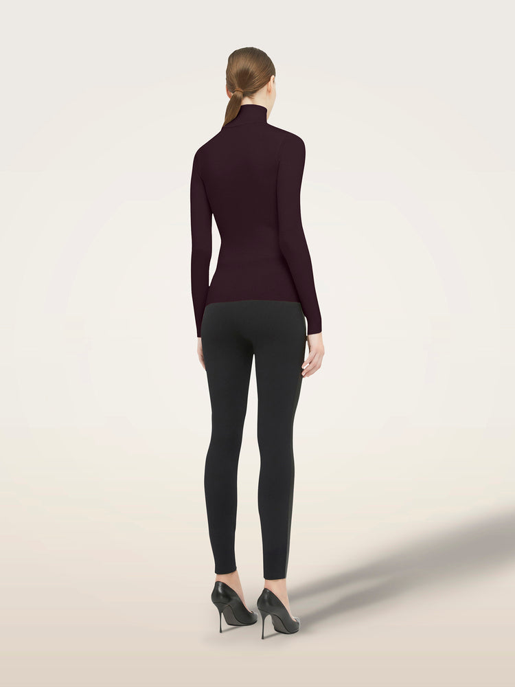 Fine Merino Rib Top Long Sleeves NEW