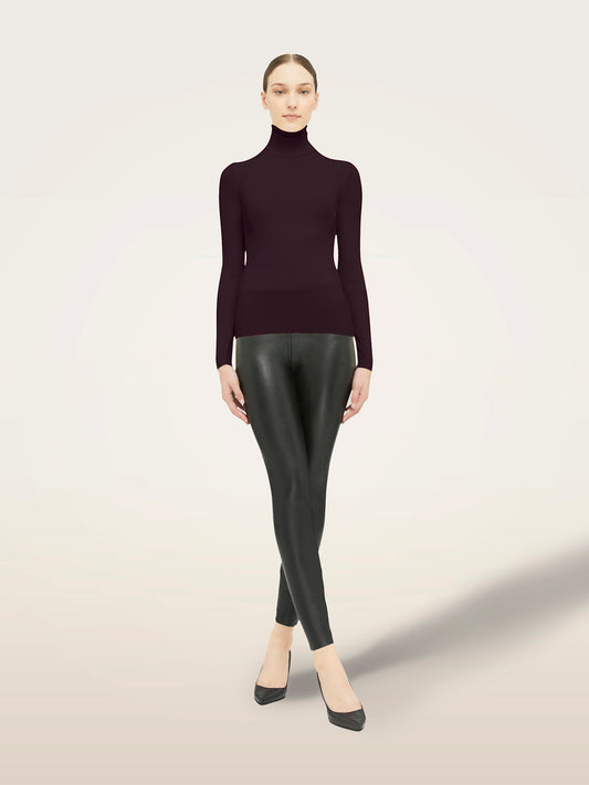 Fine Merino Rib Top Long Sleeves NEW