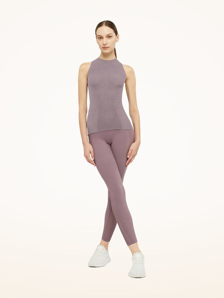Grid Net Top Sleeveless
