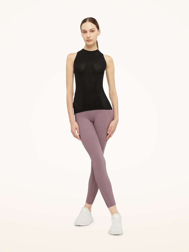 Grid Net Top Sleeveless