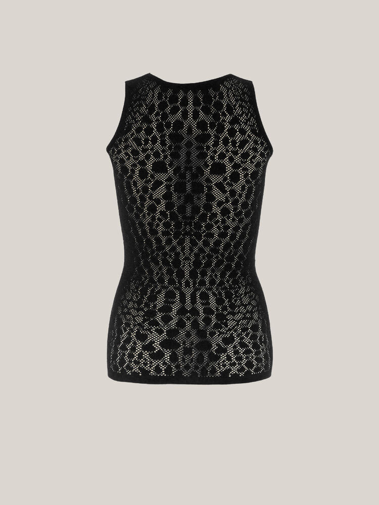 Reptile Net Top Sleeveless