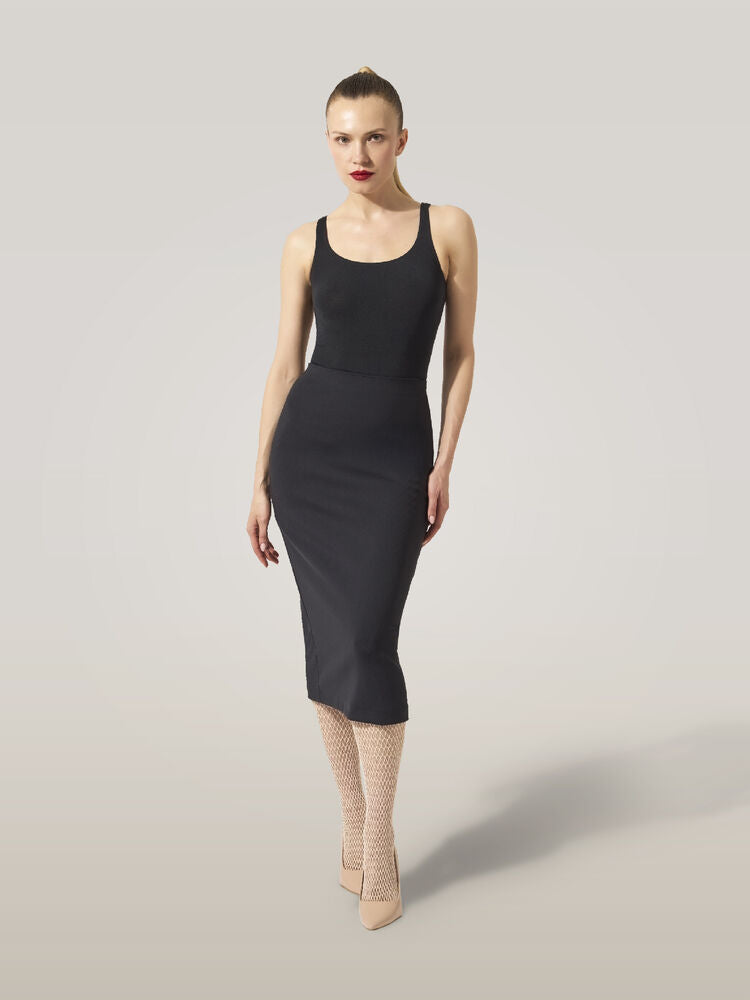 Midnight Grace Midi Skirt