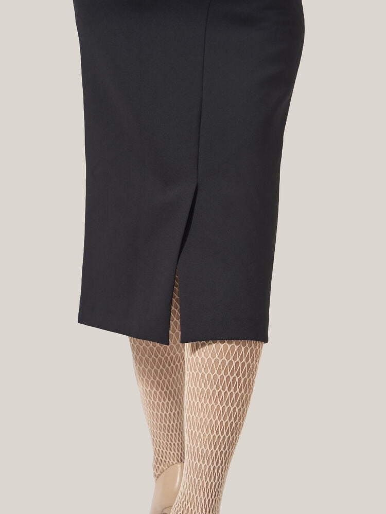 Midnight Grace Midi Skirt